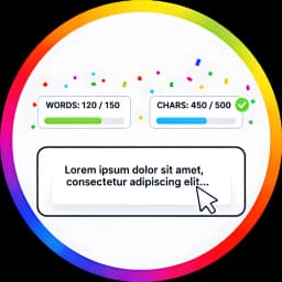 Track Word & Character Limits